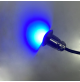 HALF MOON STAINLESS STEEL LED COURTESY LIGHT- 12 Volts - 1 Watt - IP67 - Available color: Blue / white or warm white - WK-SS1SPX - AZLED